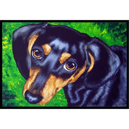 Carolines Treasures Tootsie Dachshund Indoor or Outdoor Mat- 18 x 27 AMB1173MAT